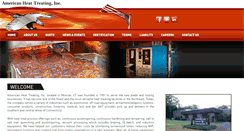 Desktop Screenshot of americanheattreating.com