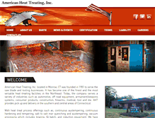 Tablet Screenshot of americanheattreating.com